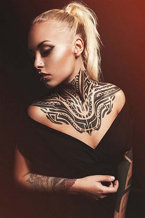 frauen maori tattoo